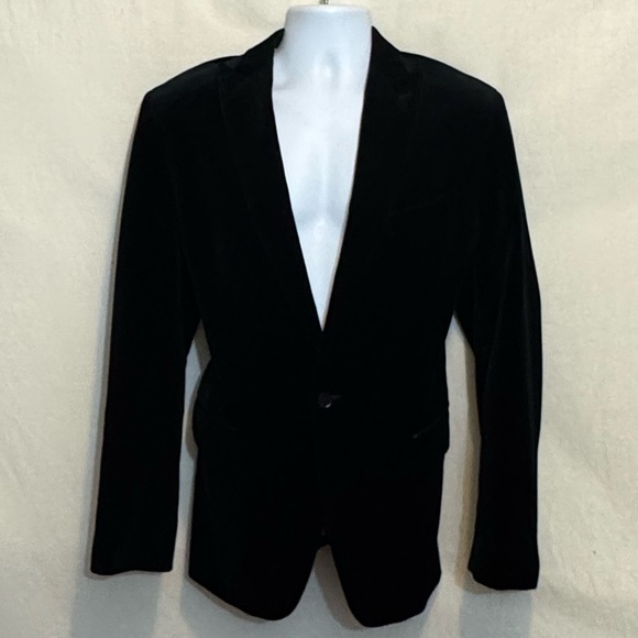 Banana Republic Other - B-272 Men’s Banana Republic Black Lined Blazer‎ Suit Jacket Size 42R
